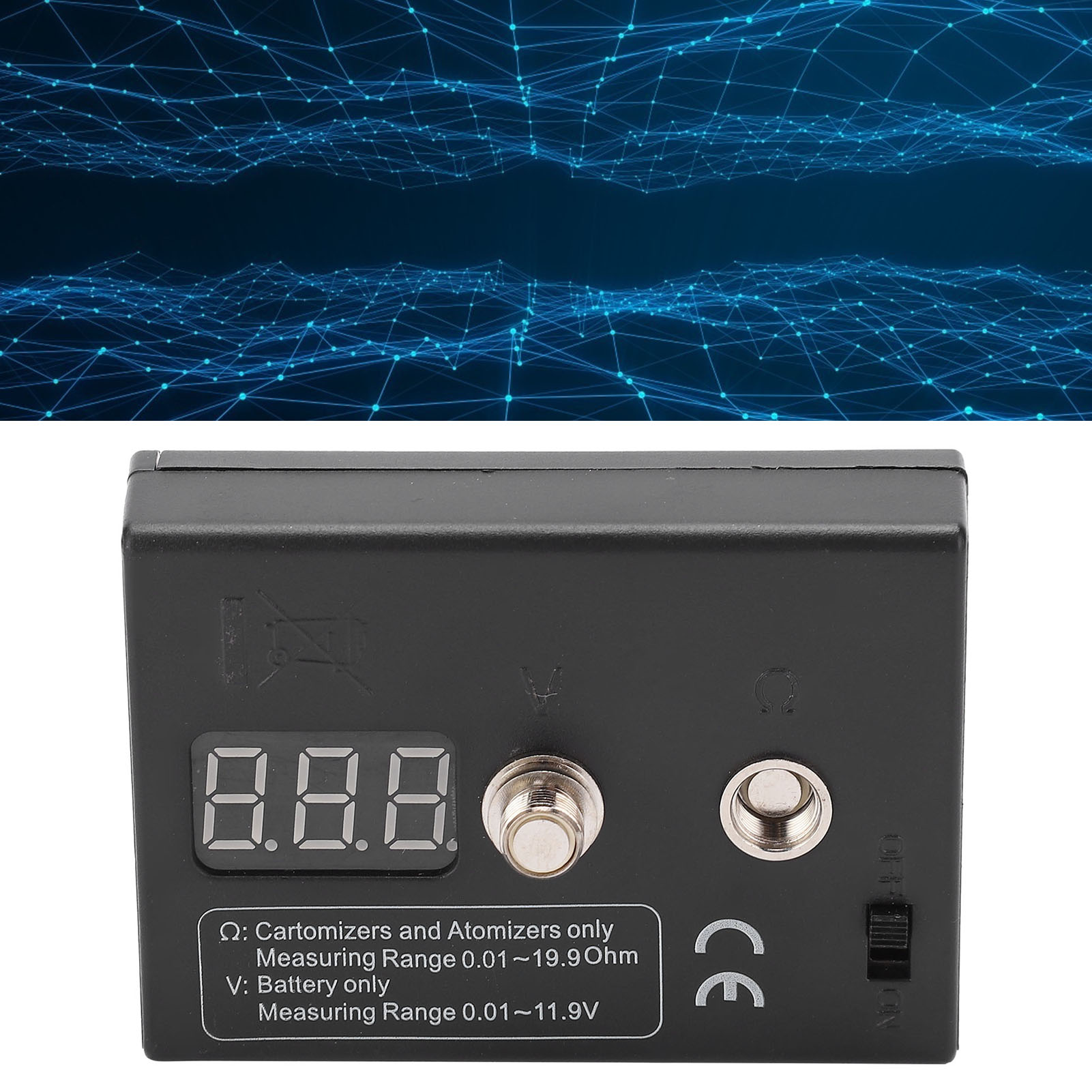 Resistance OHM Meter Measuring - مراجعة Ohm Meter Reader وسعره
