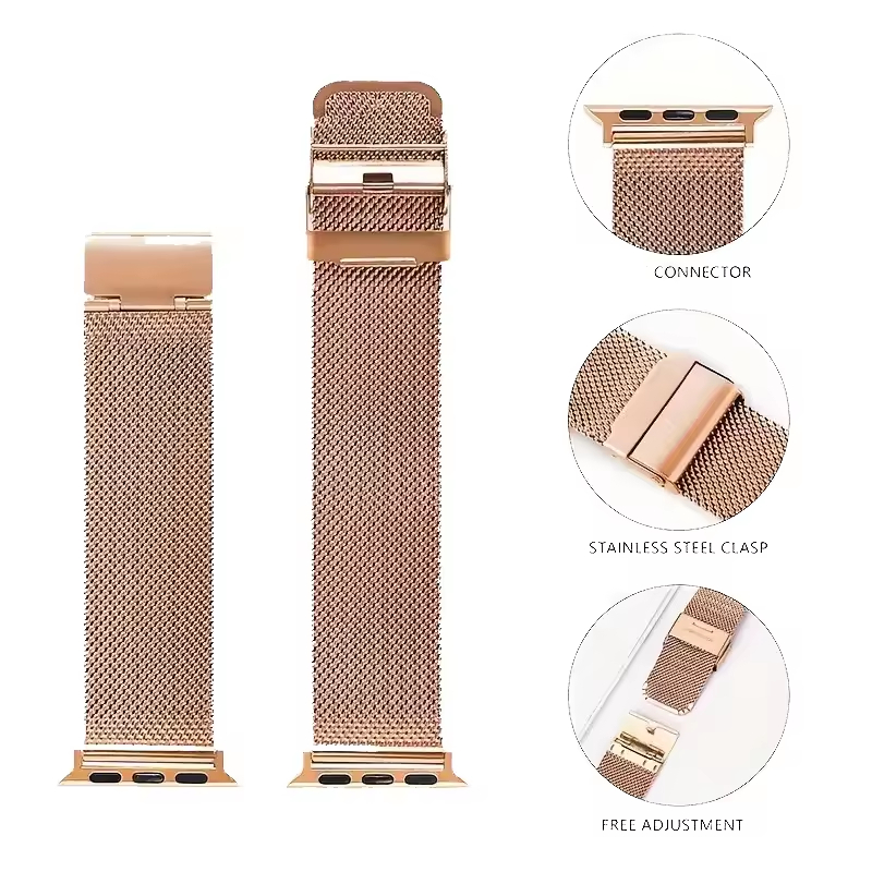 Milanese Loop Band for Apple W - مراجعة Mesh Coil Strip وسعره