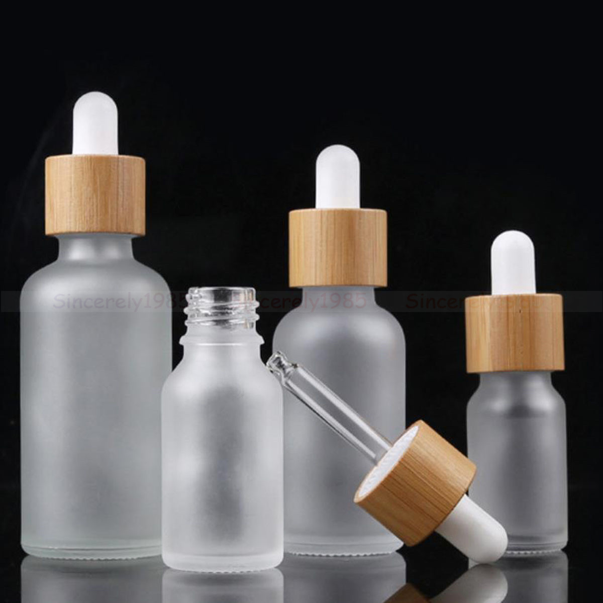 5X 10X Frosted Clear White Gla - مراجعة Juice Bottle Dropper وسعره