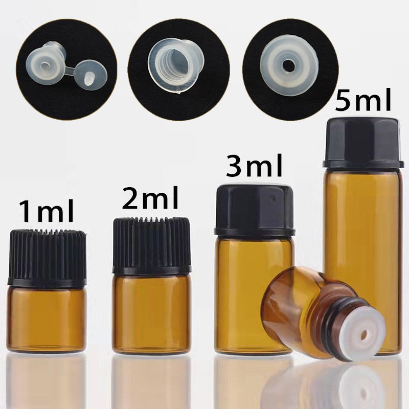 10X  100x 1/2/3/5/10ML Mini Am - مراجعة Juice Bottle Dropper وسعره