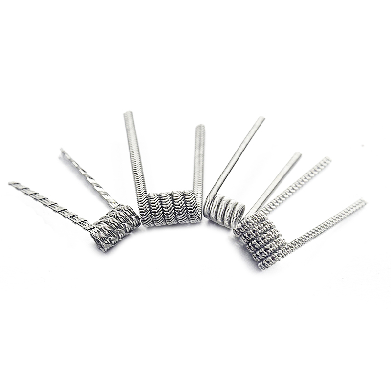 16pcs NI80 Fused Clapton Prebu - مراجعة Clapton Wire Pre Built وسعره