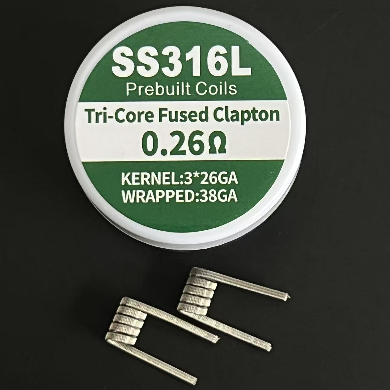 16Types Prebuilt Coil for Zeus - مراجعة Clapton Wire Pre Built وسعره