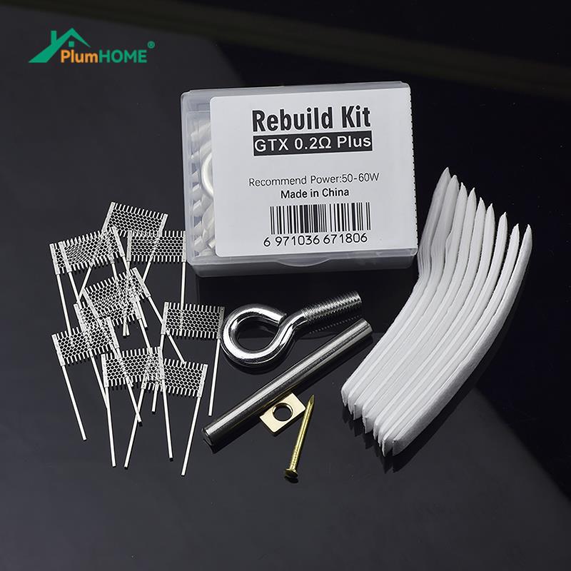 1set DIY Rebuild Coil Kit GTX  - مراجعة Coil Building Kit وسعره