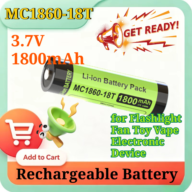 MC1860-18T 3.7V 1800mAh Type-C - مراجعة Vape Accessory وسعره