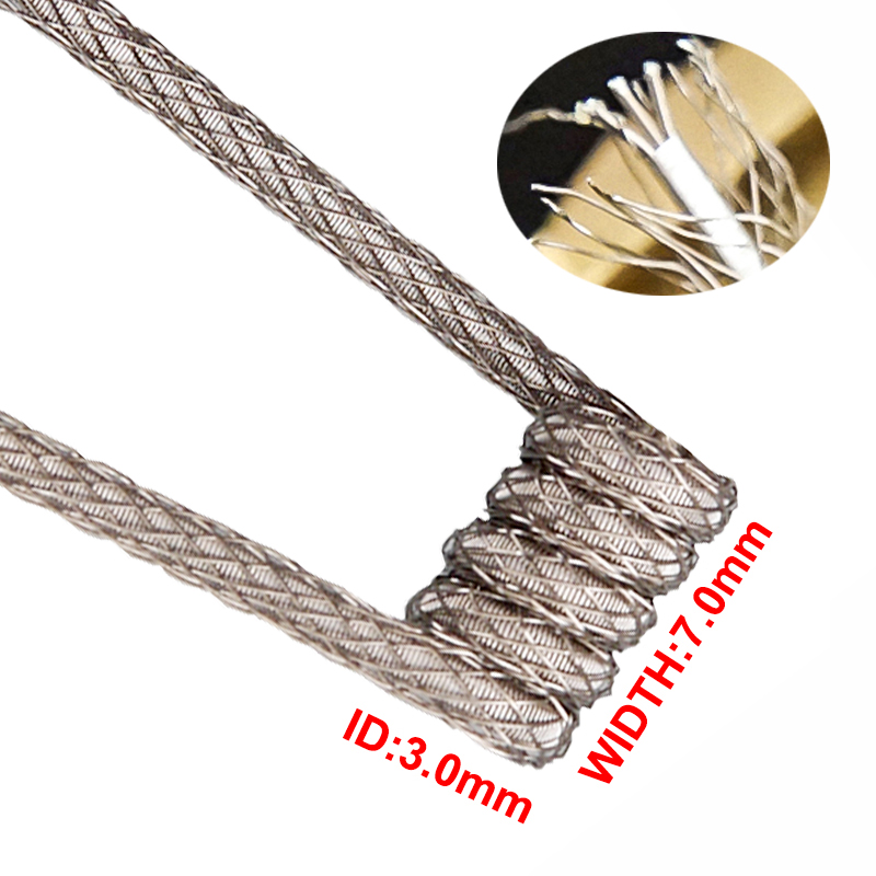 NI80 RAGING FIRE coil for Nich - مراجعة Clapton Wire Pre Built وسعره