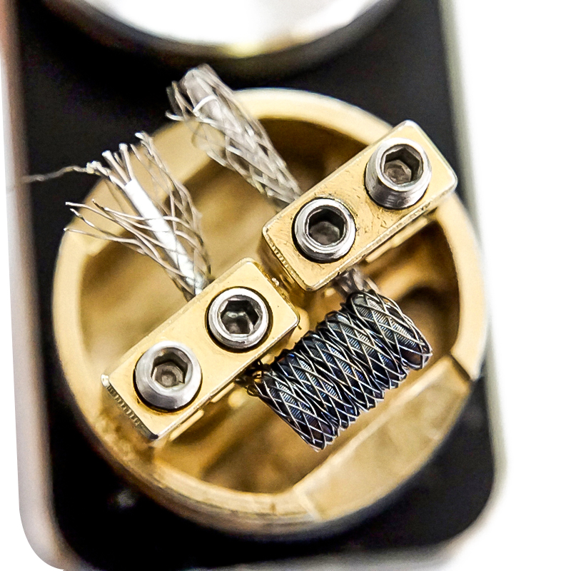 NI80 RAGING FIRE coil for Nich - مراجعة Clapton Wire Pre Built وسعره