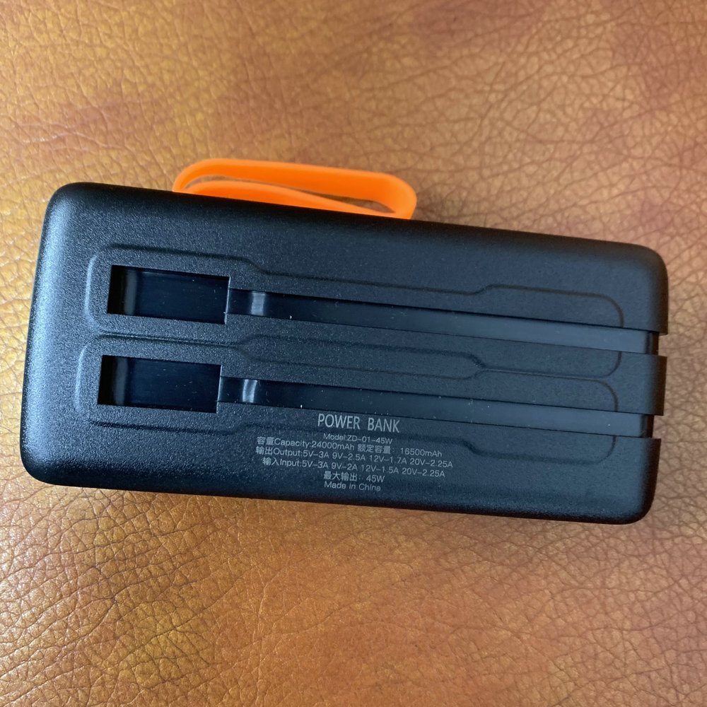 45W Power Bank Case For Macboo - مراجعة Battery Case Storage وسعره