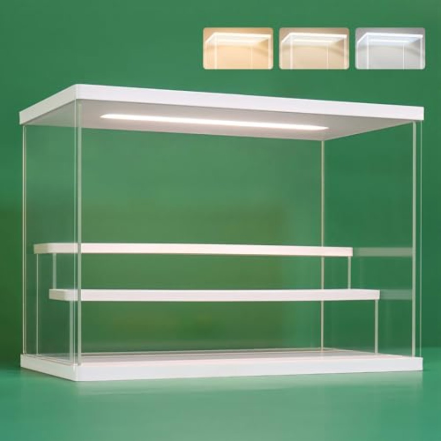 Clear Acrylic Display Case Sta - مراجعة Battery Case Storage وسعره