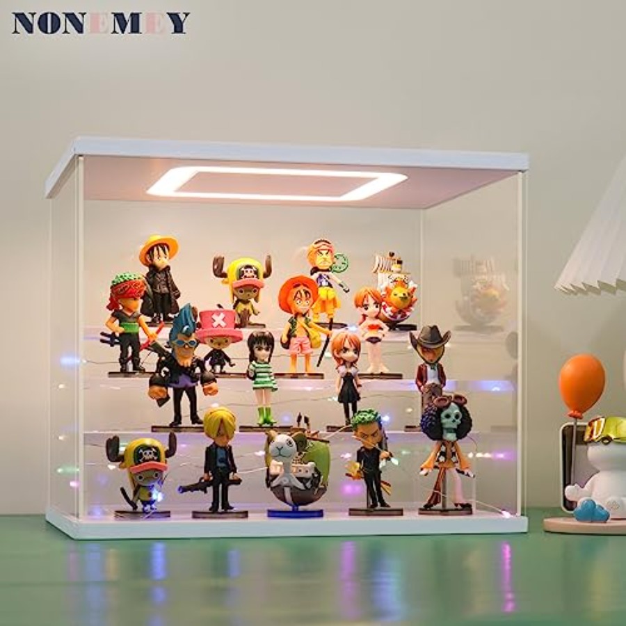 Clear Acrylic Display Case Sta - مراجعة Battery Case Storage وسعره