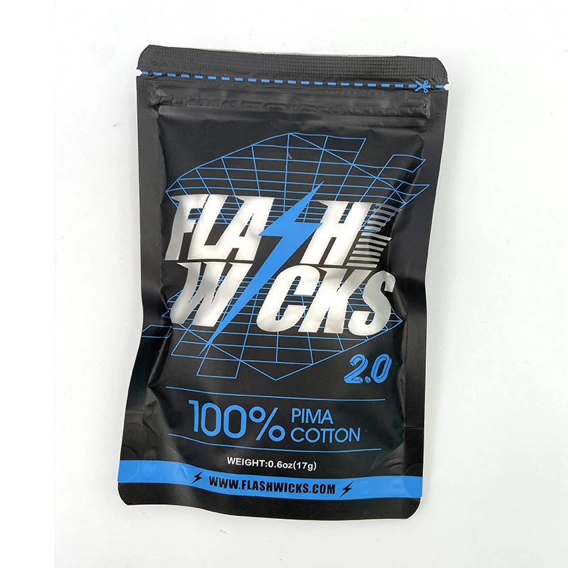 Vmiss Flash Wicks PIMA Organic - مراجعة Vape Accessory وسعره