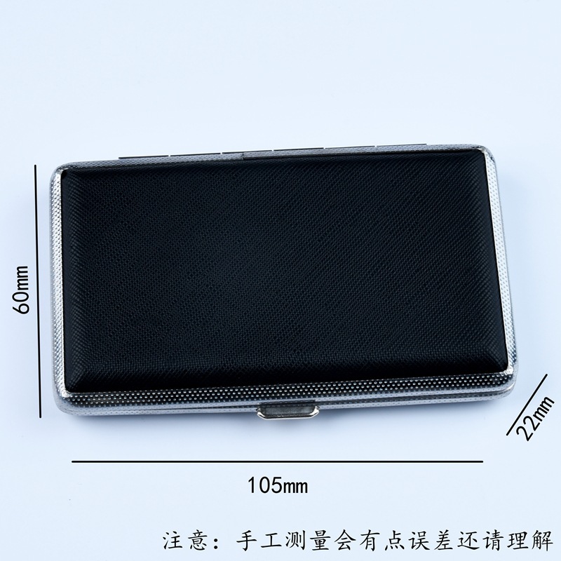 New 5.5 slim metal leather Cig - مراجعة Smoking & Vaping Accessories وسعره