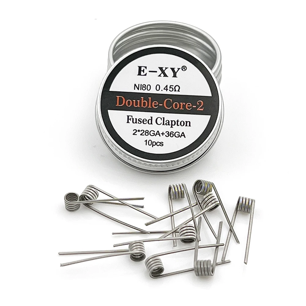 10pcs/box Ni80 Prebuilt Coil F - مراجعة Coil Building Kit وسعره