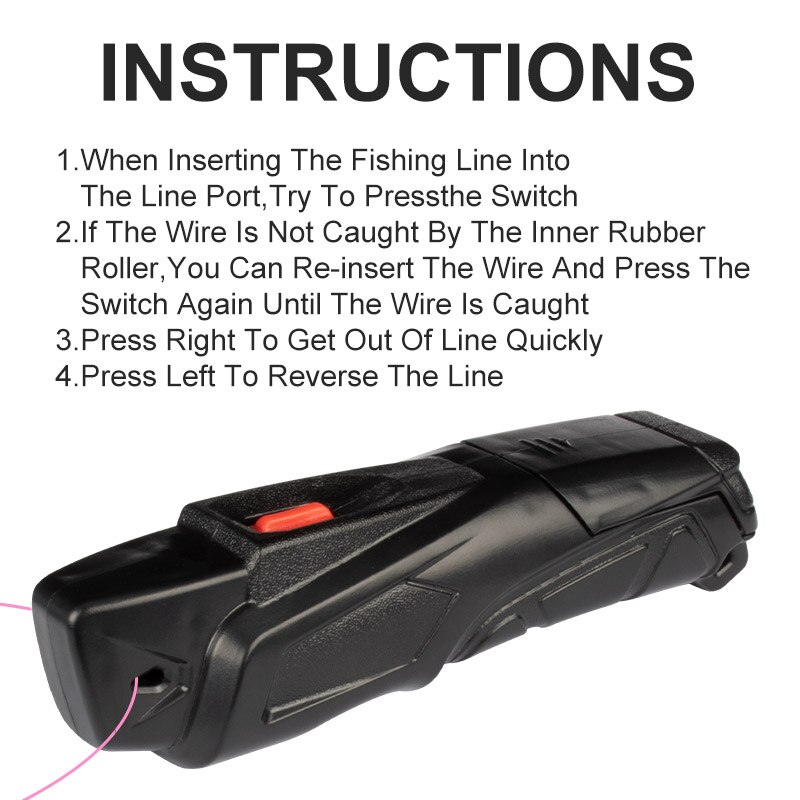 Electric Fishing Line Stripper - مراجعة Mesh Coil Strip وسعره