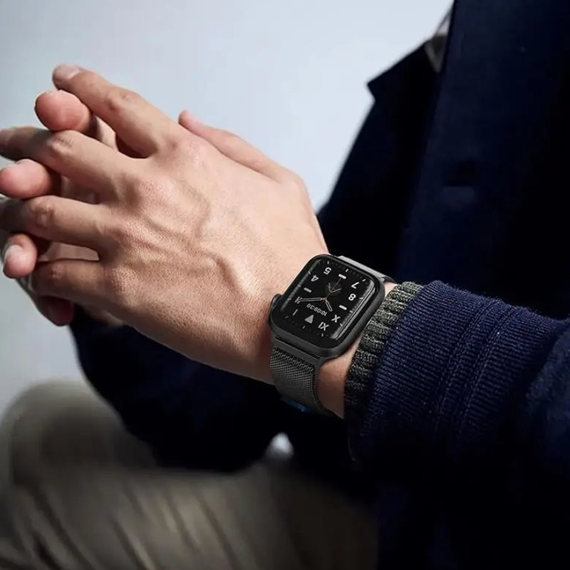 Milanese Loop Strap For Apple  - مراجعة Mesh Coil Strip وسعره