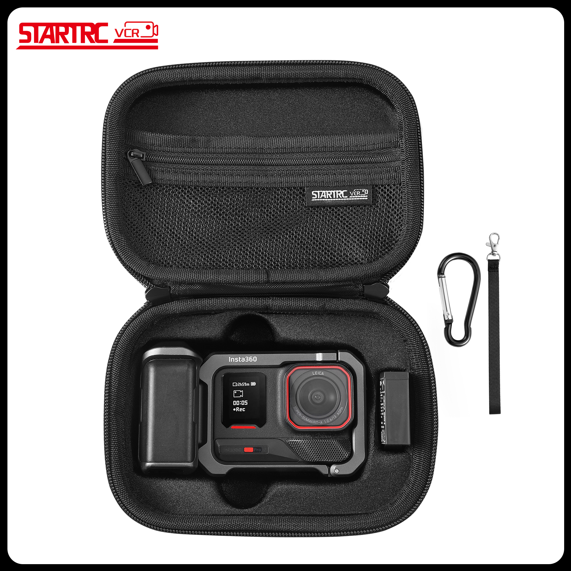 Carrying Bag For Insta360 Ace  - مراجعة Battery Case Storage وسعره