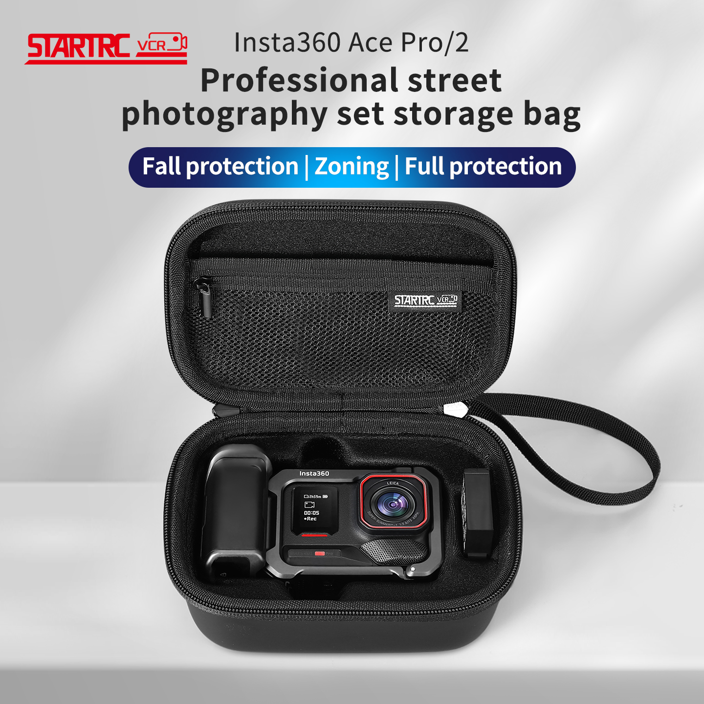 Carrying Bag For Insta360 Ace  - مراجعة Battery Case Storage وسعره