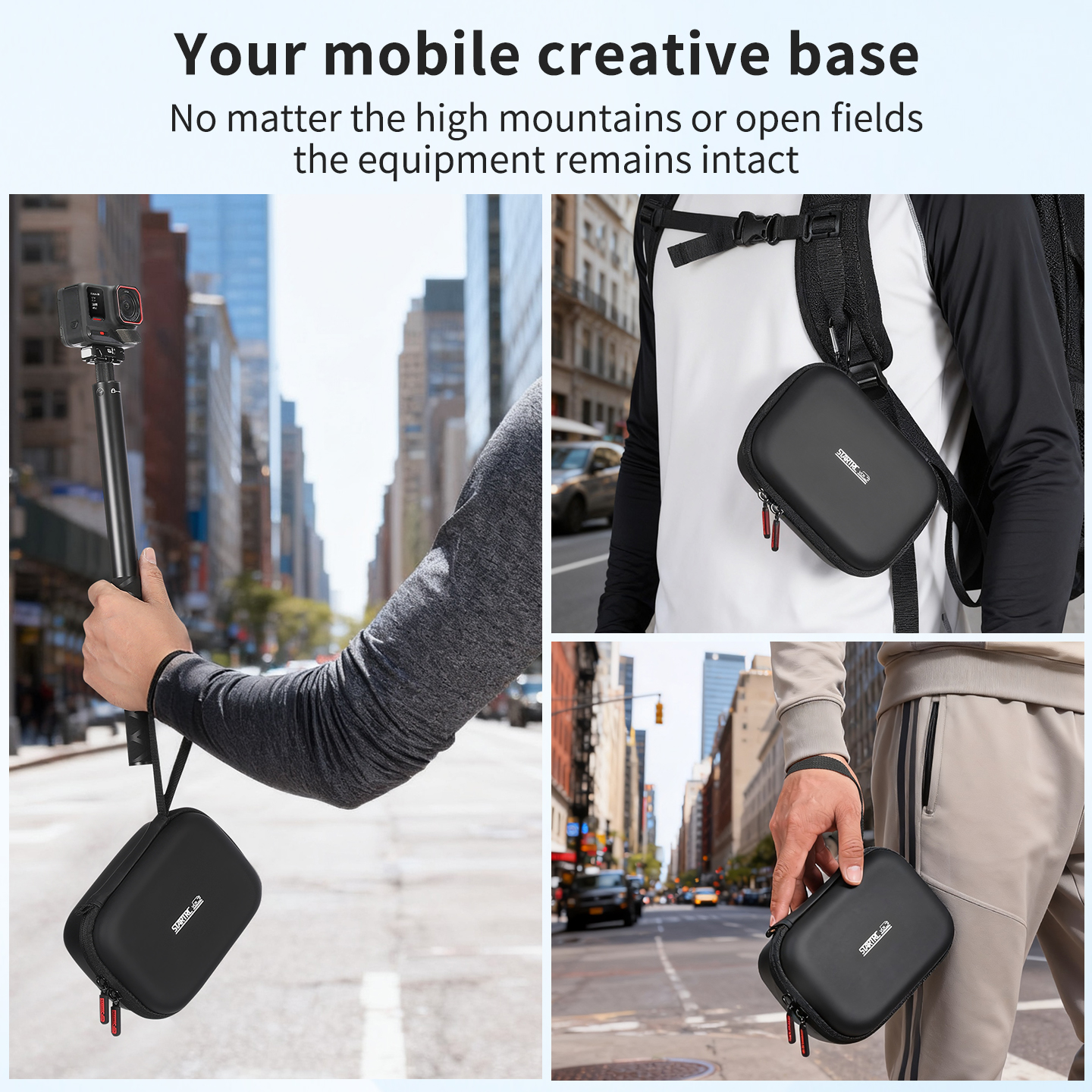 Carrying Bag For Insta360 Ace  - مراجعة Battery Case Storage وسعره