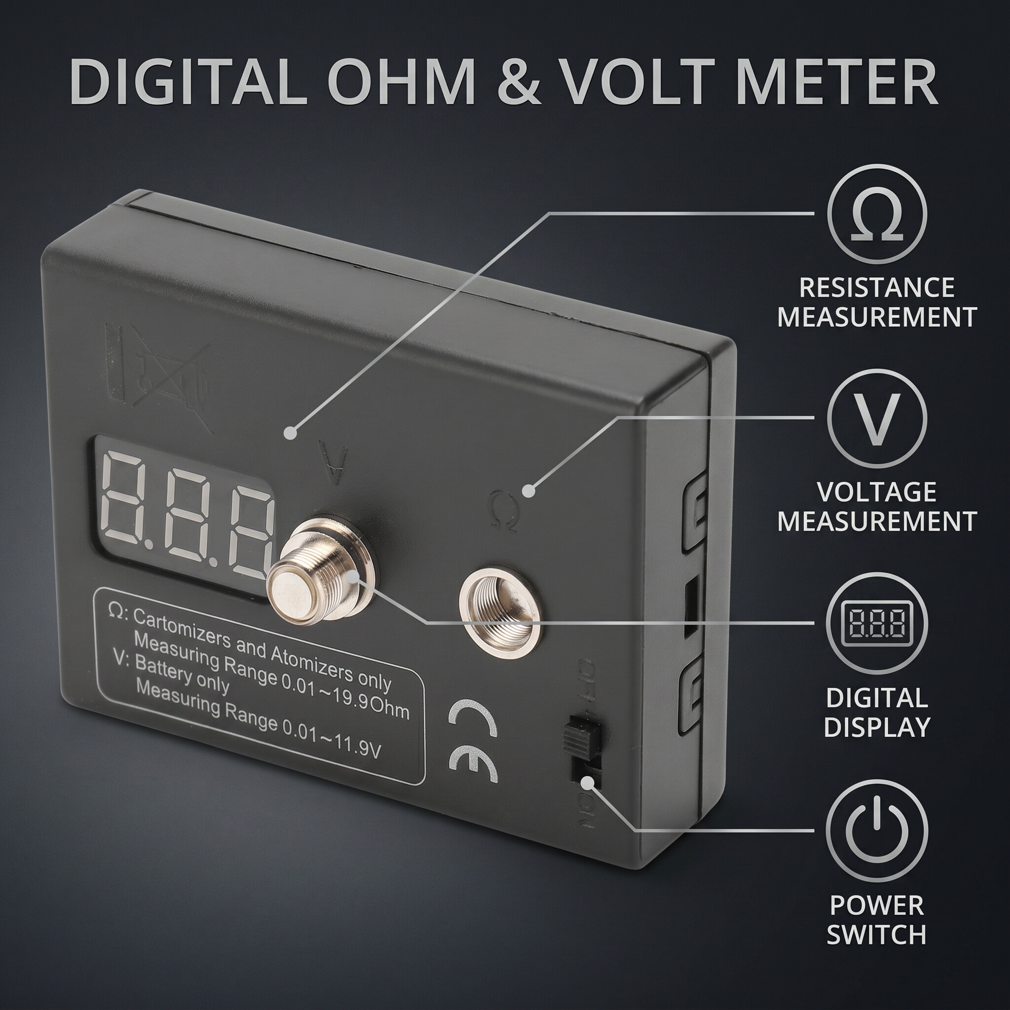 Resistance OHM Meter Coil Test - مراجعة Ohm Meter Reader وسعره
